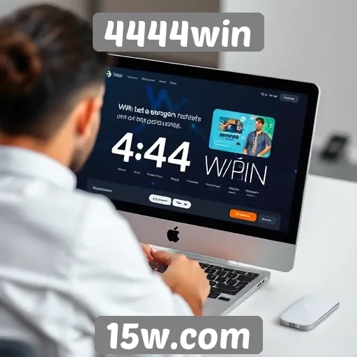 Experiência do usuário no 4444win